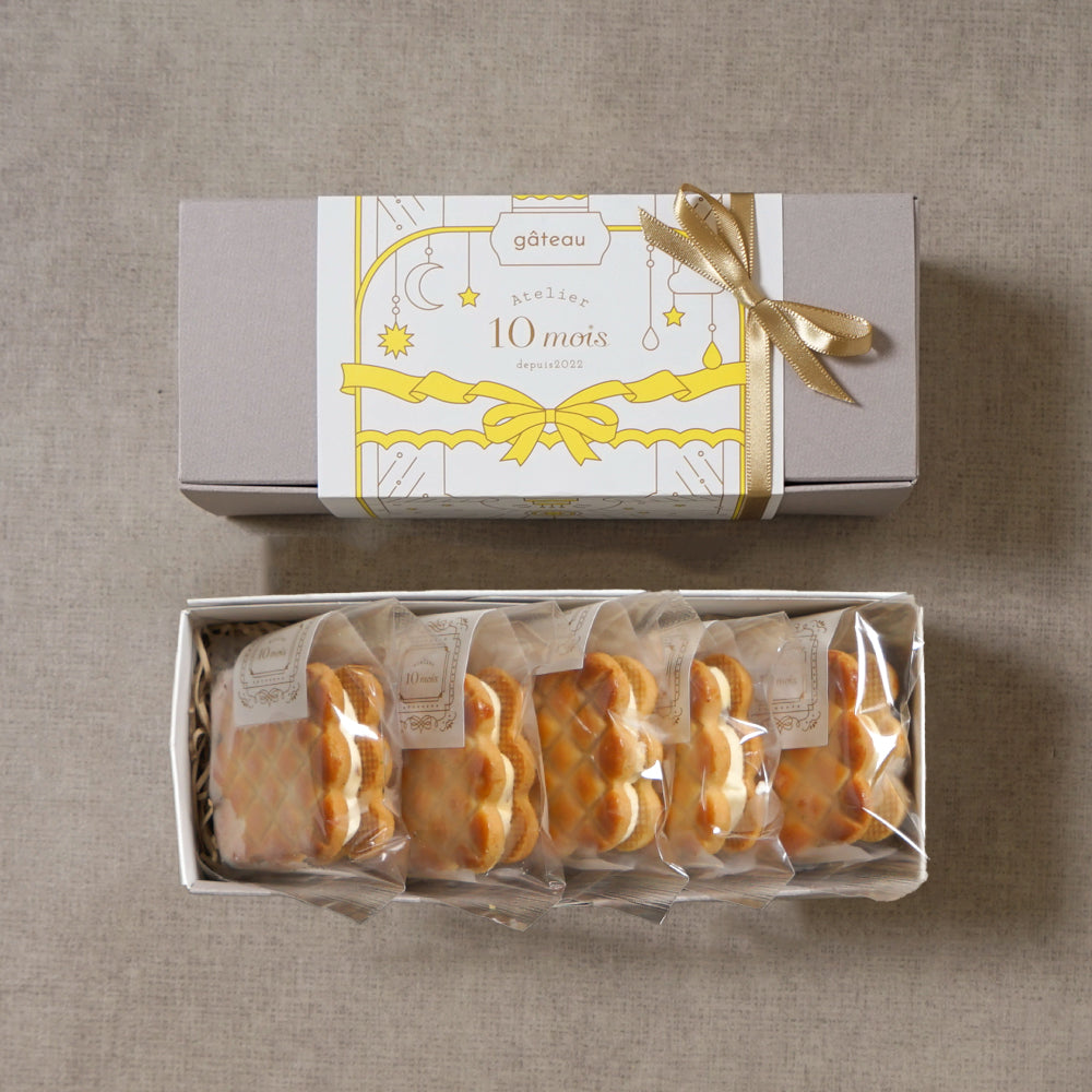 クッキーサンド ラムレーズン ルル ギフト5個入り / 内祝い ギフト ◎