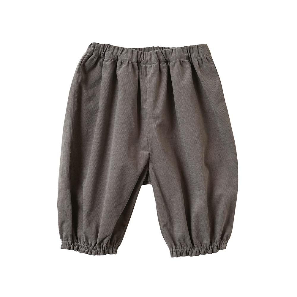 雲ポケットバルーンパンツ　チャコール　70cm～110cm
