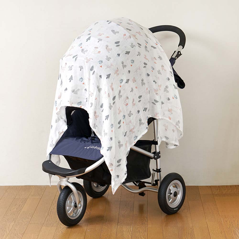SWADDLE bamboo(スワドルバンブー)　リス　おくるみ