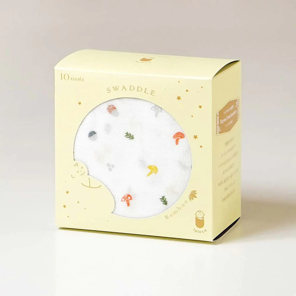 SWADDLE bamboo(スワドルバンブー)　きのこ　おくるみ