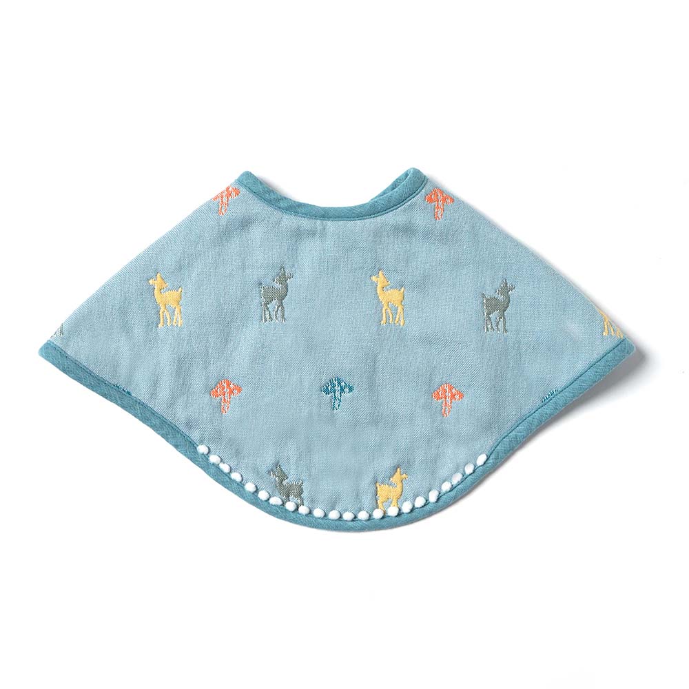 Amelie(アメリ)　ふくふくガーゼ 2wayビブ(2枚セット)  / 名入れ刺繍可