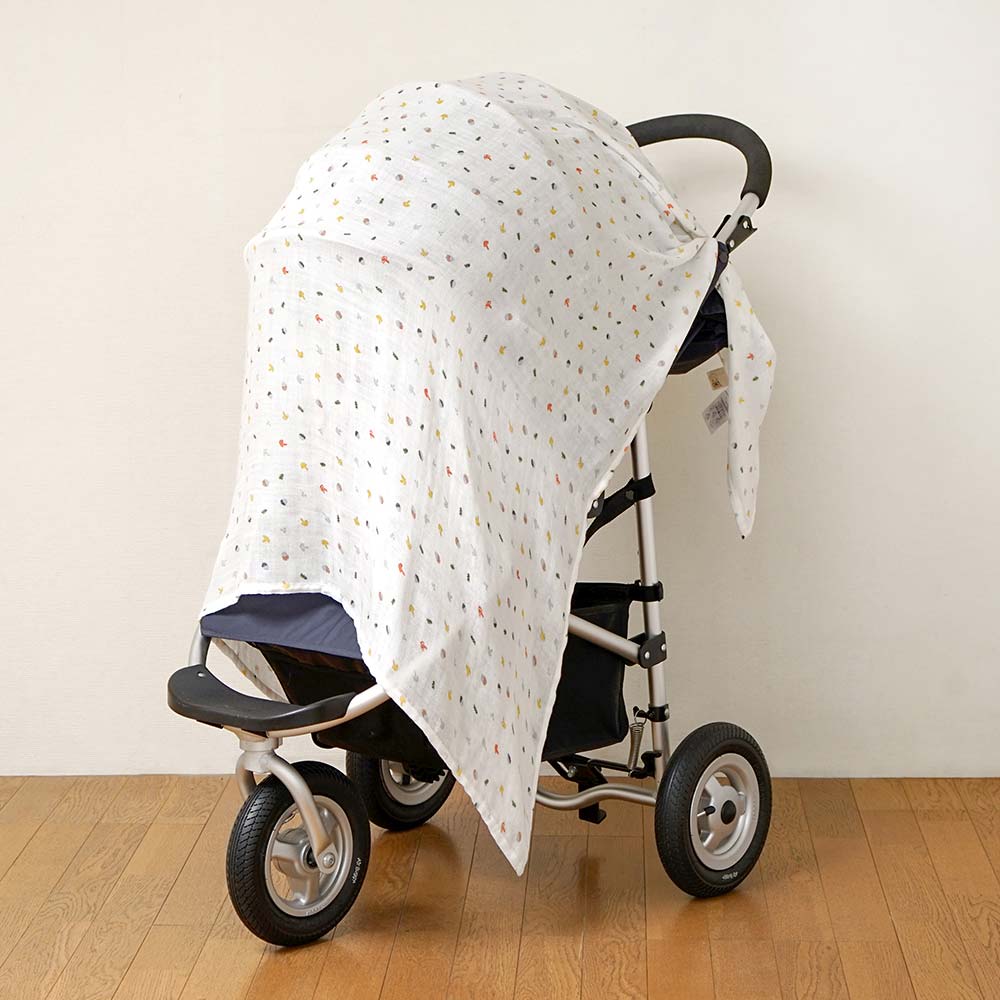 SWADDLE bamboo(スワドルバンブー)　2枚セット　りす・きのこ