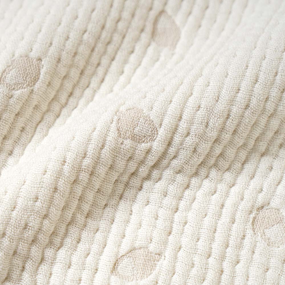 guri　スリーパー　キッズサイズ　ふくふくガーゼ(6重ガーゼ)　 / 名入れ刺繍可