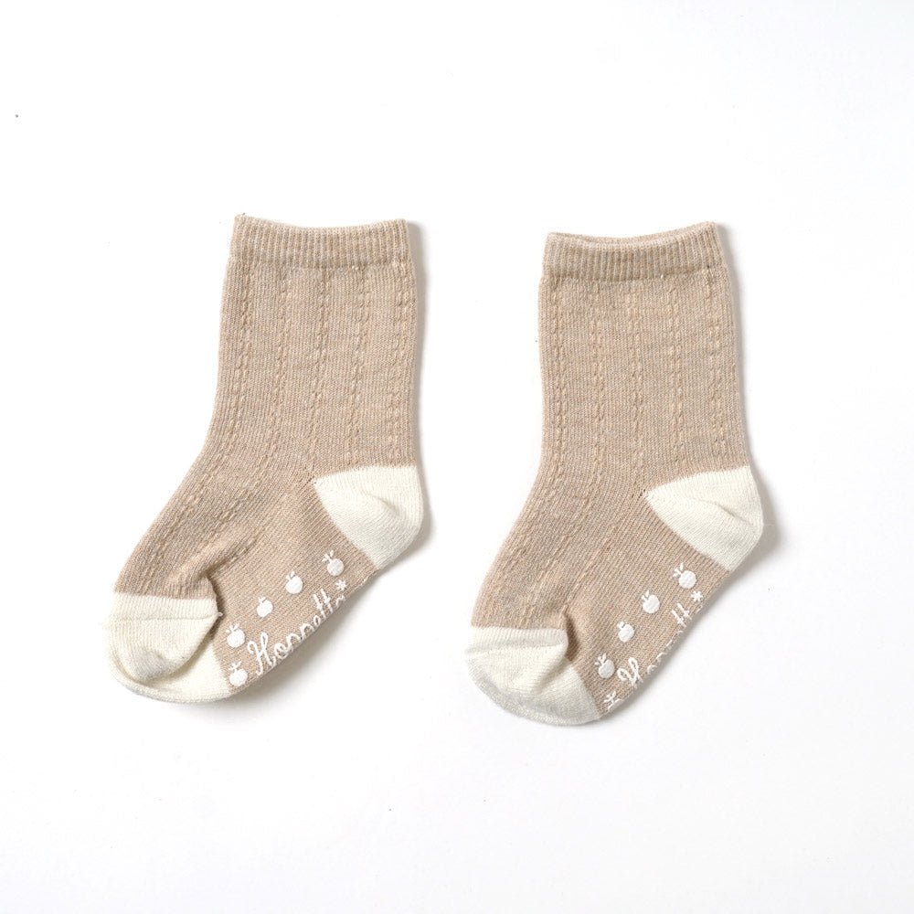レギンス&ソックスセット　ベージュ 70-80cm・80-90cm・90-100cm