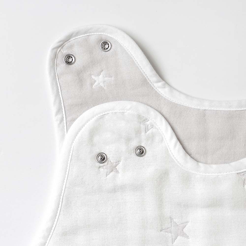 スリーパー　ベビーサイズ ふくふくガーゼ(6重ガーゼ)　 / 名入れ刺繍可