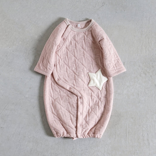 starキルト　2wayドレス　ピンク　50-70cm / ツーウェイオール