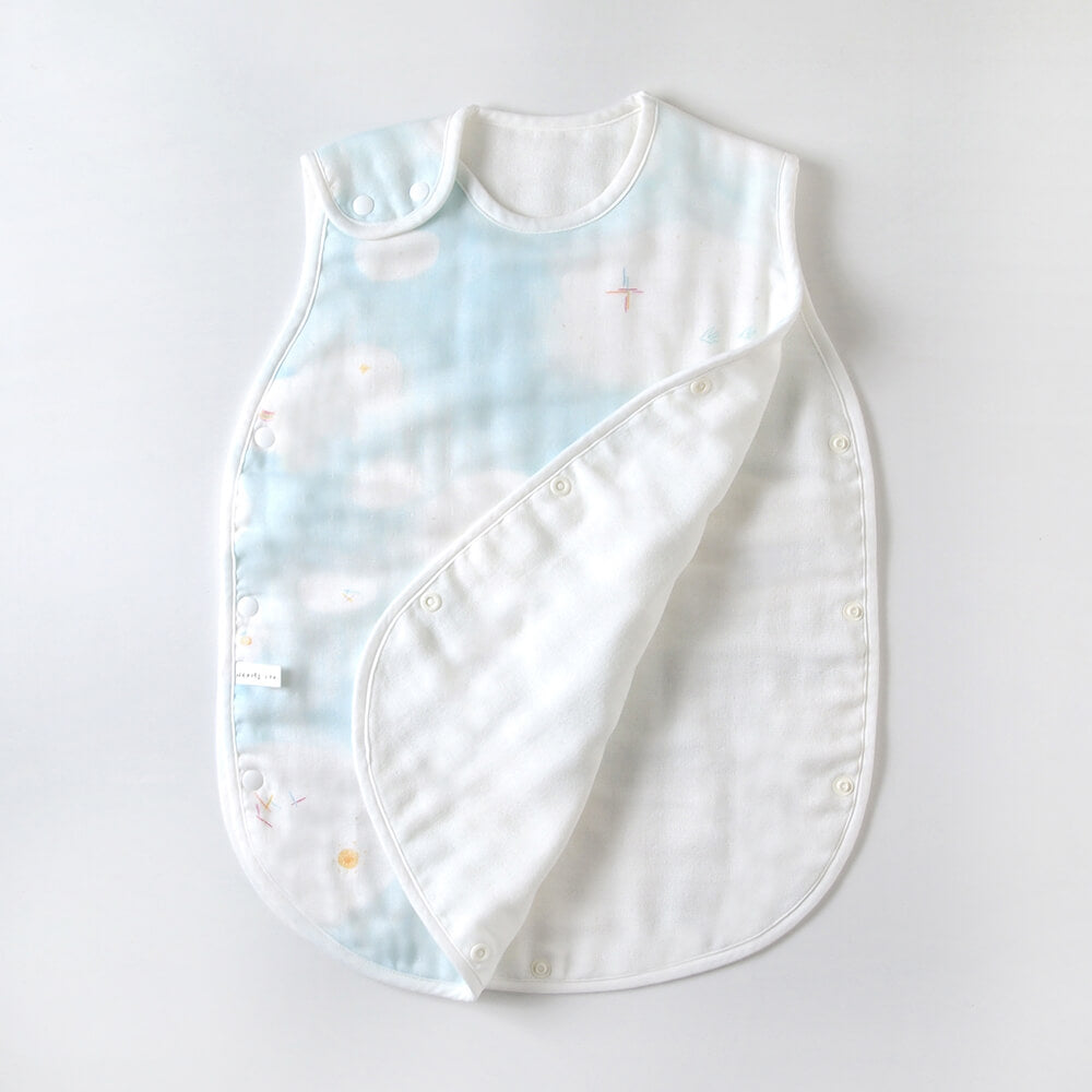 UNRYU　スリーパー　ベビーサイズ　ふくふくガーゼ(6重ガーゼ)　 / 名入れ刺繍可