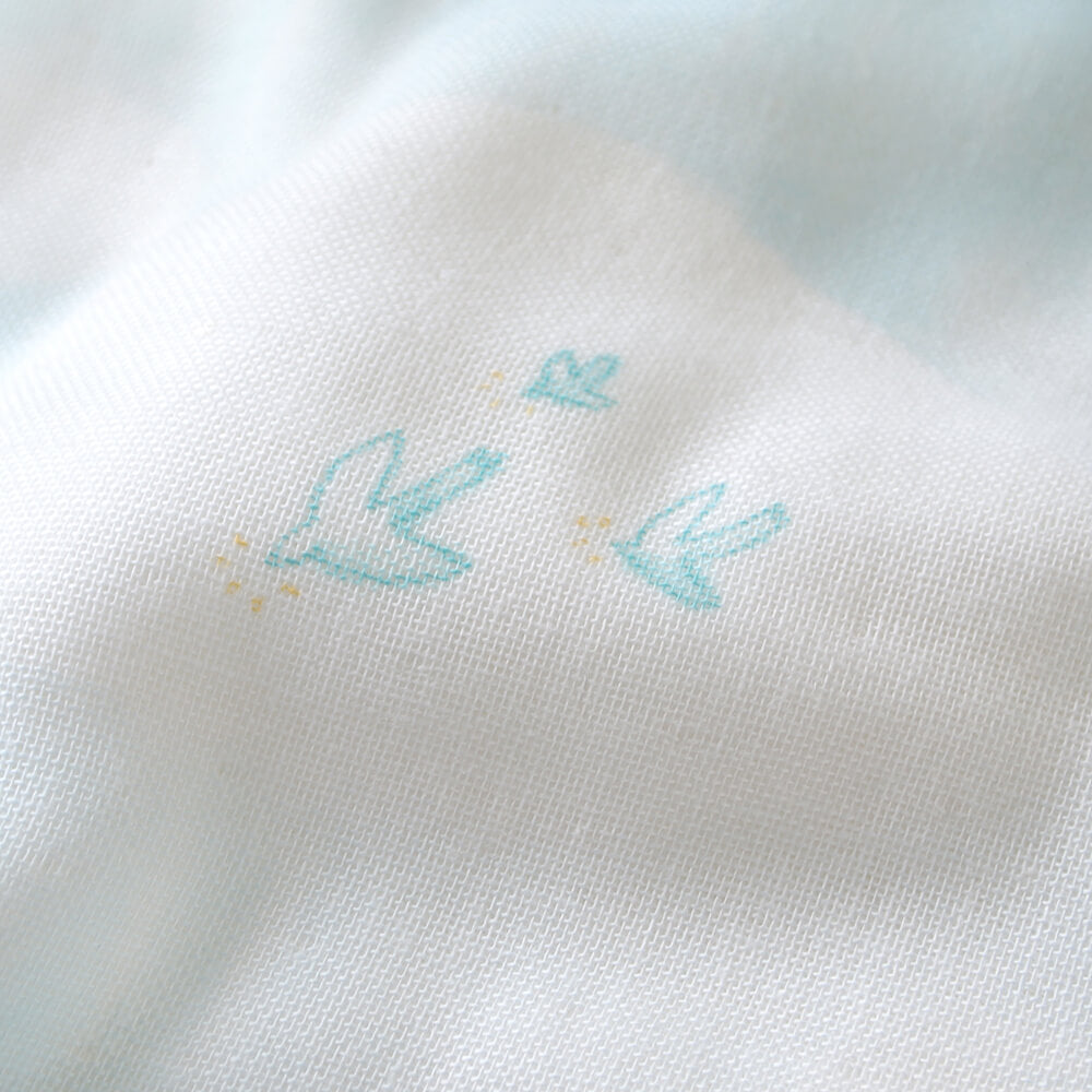 UNRYU　スリーパー　ベビーサイズ　ふくふくガーゼ(6重ガーゼ)　 / 名入れ刺繍可