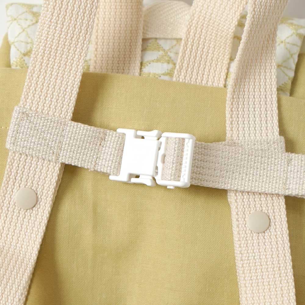 ファーストリュック　イエロー  / 名入れ刺繍可