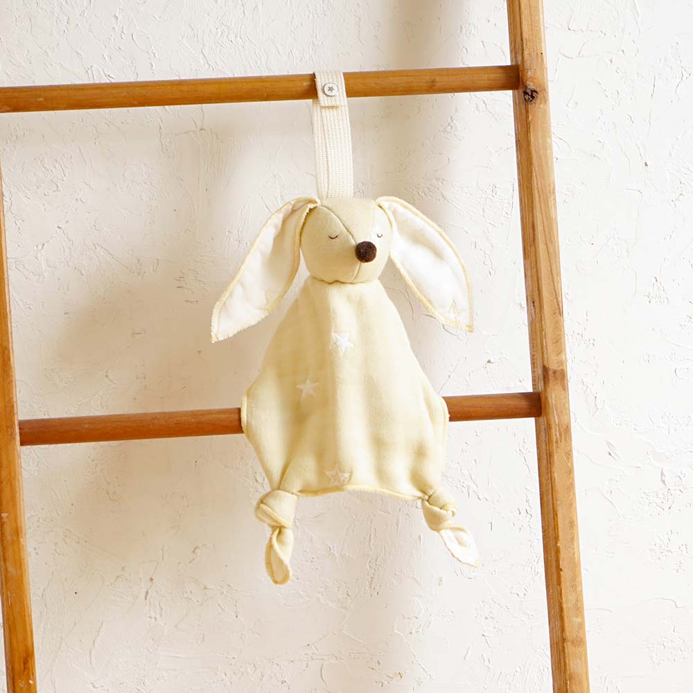 エクリュ mini me ベビートイ ふくふくガーゼ(6重ガーゼ)   / 名入れ刺繍可