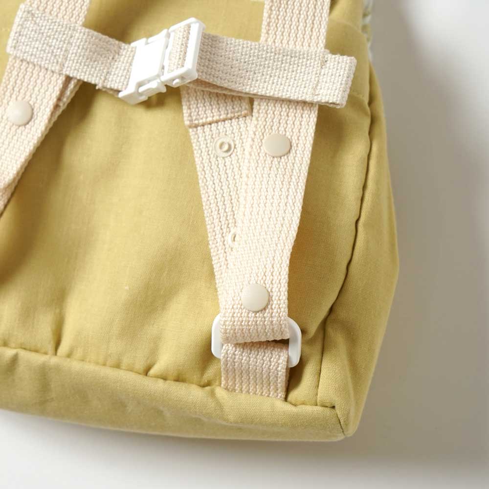 ファーストリュック　イエロー  / 名入れ刺繍可