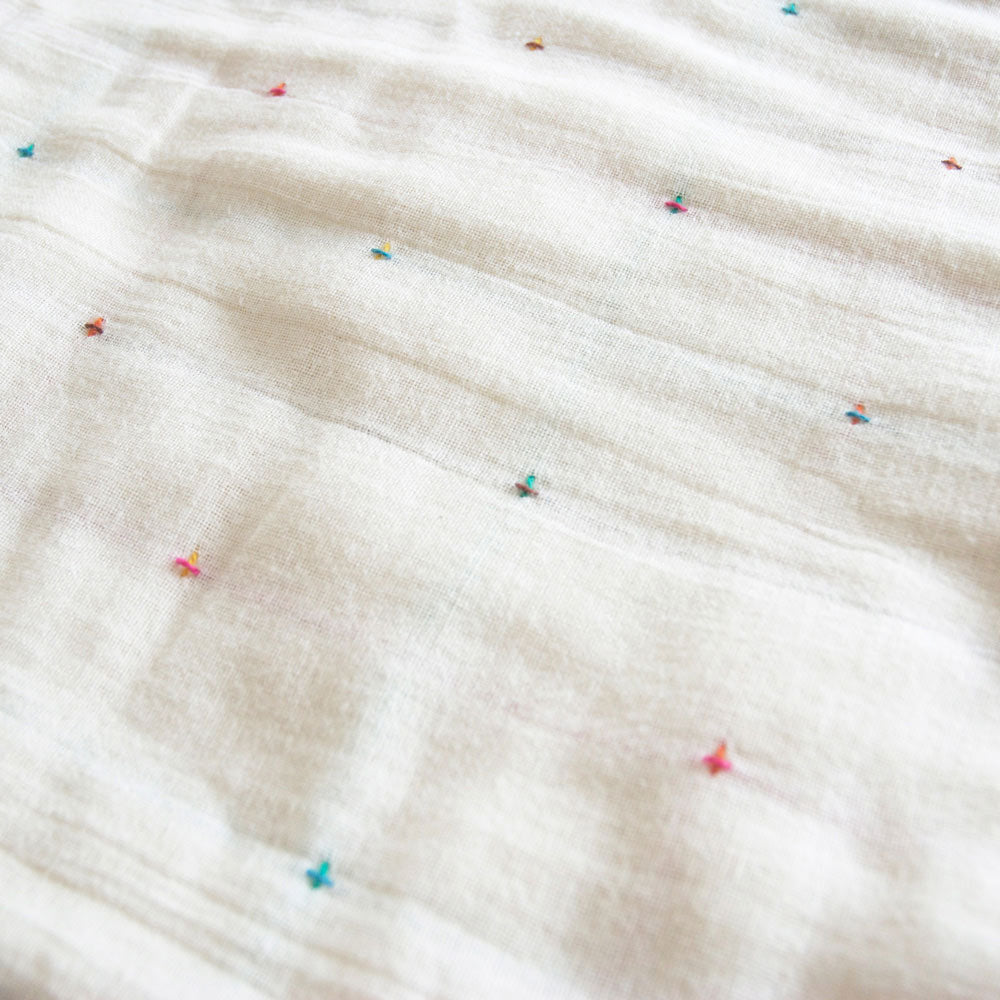 ガーゼケット(ベビーサイズ) ふくふくガーゼ(6重ガーゼ)　 / 名入れ刺繍可