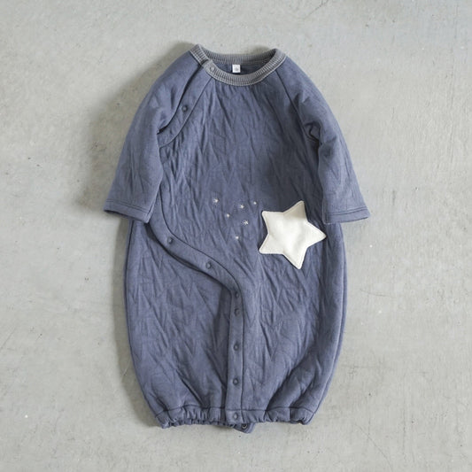 starキルト　2wayドレス　ブルー　50-70cm / ツーウェイオール