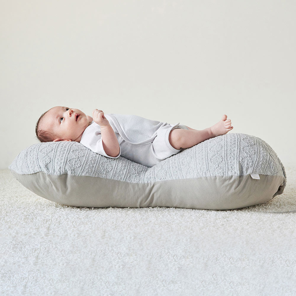Pitatto Fit Cushion 授乳クッション カバー単品　グレー