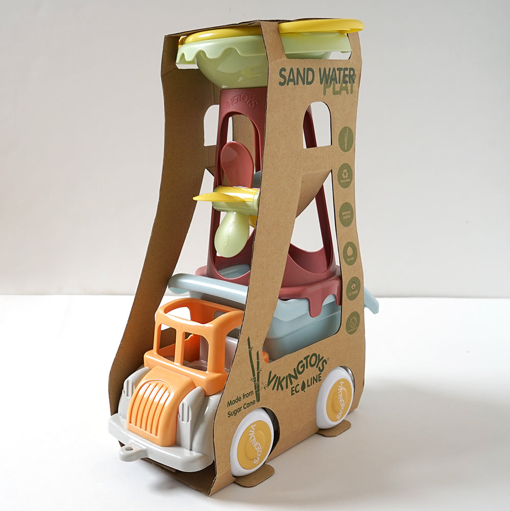 エコライン お砂場プレイミル＆ダンプカーセット / バイキングトイズ おもちゃ