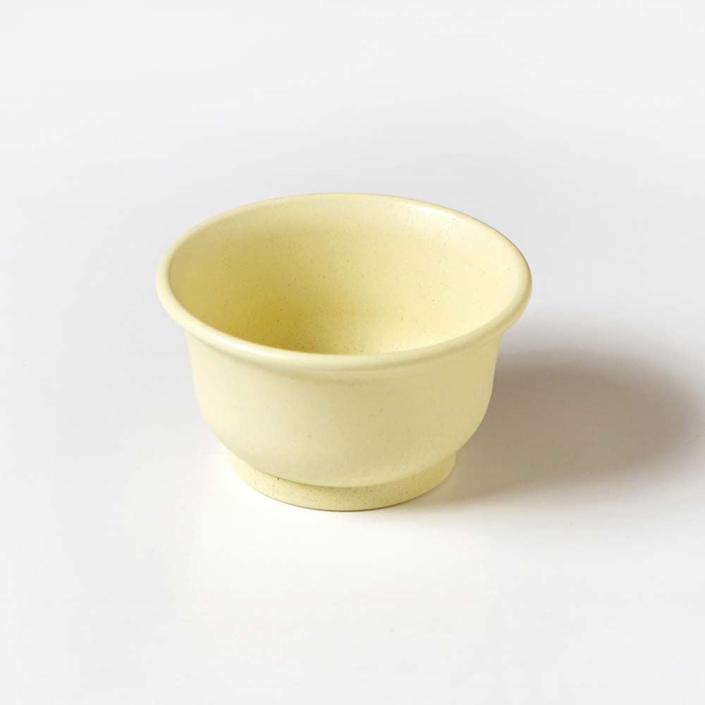 帆布BAGギフト お食事セット(袖なしポーチロン)　バニラ / 離乳食 食器