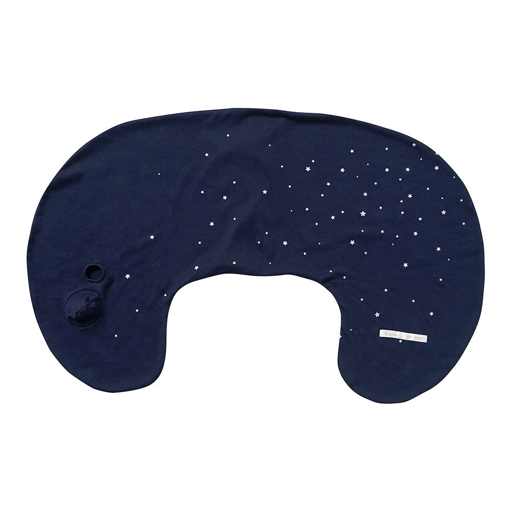 AIR PUSHION(授乳クッション) pour maman ネイビー(星柄)　カバー単品