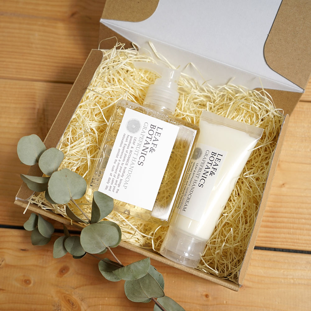 LEAF&BOTANICSギフトセット（ハンドケア2pcs：ラベンダー）●