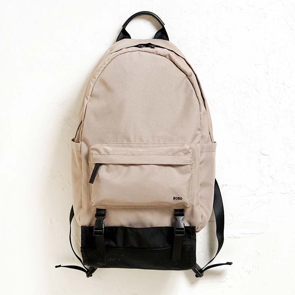 &go(アンドゴー）メッシュハンモック付き　マザーズリュック　ベージュ ◆