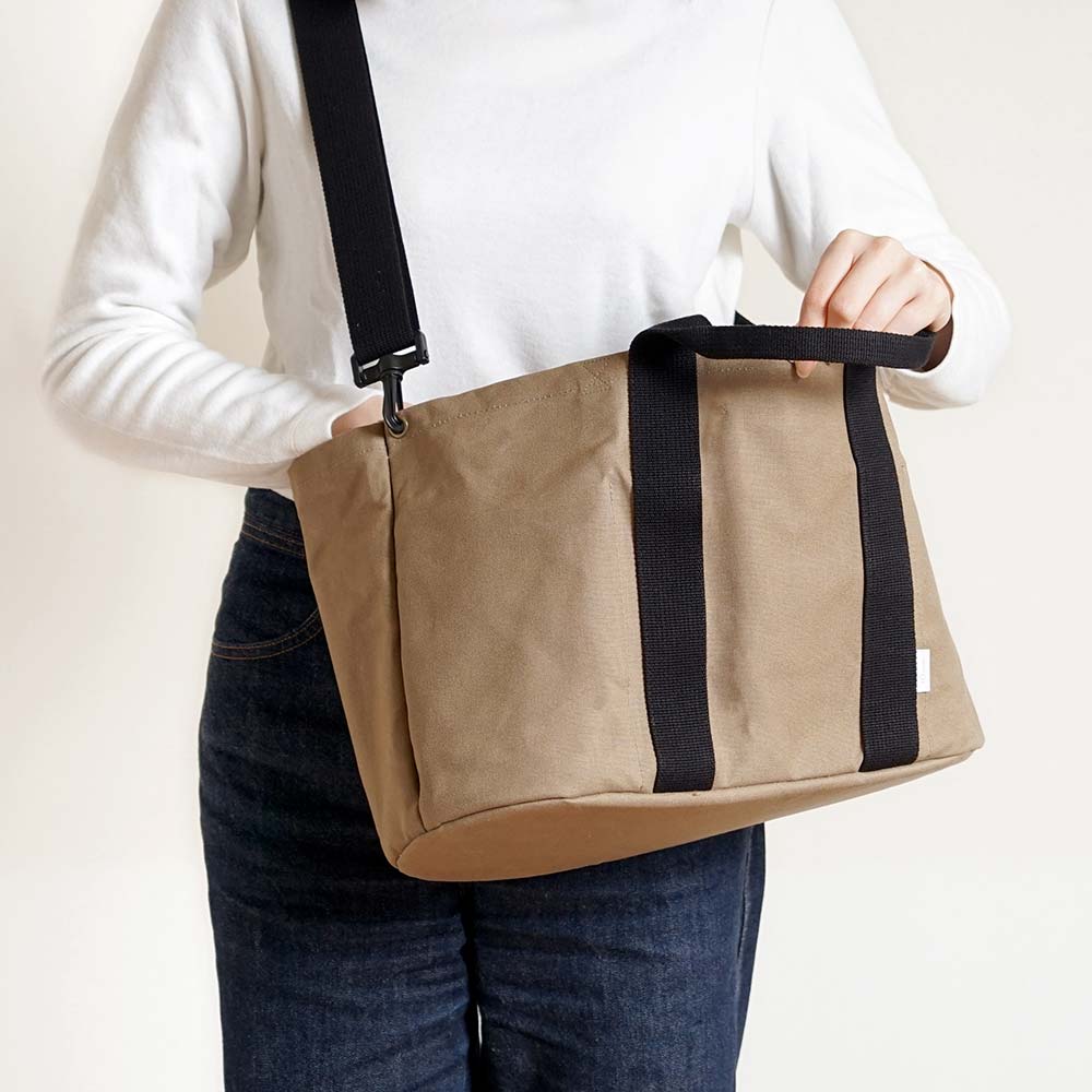 PATTO SATTO TOTE chotto tall(パッとサッとトート)　ベージュ　◆