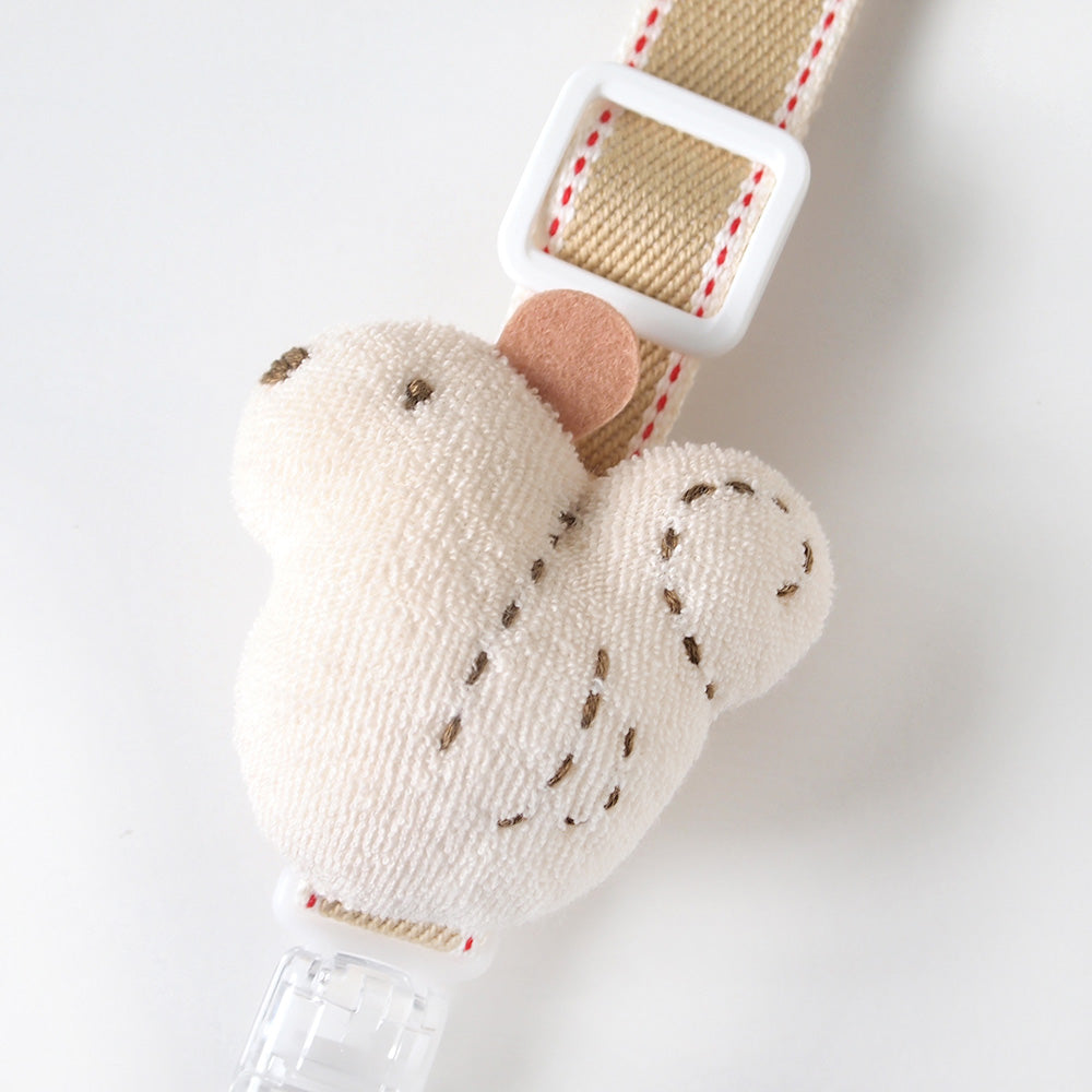 ぬいぐるみつきマルチクリップ　りす