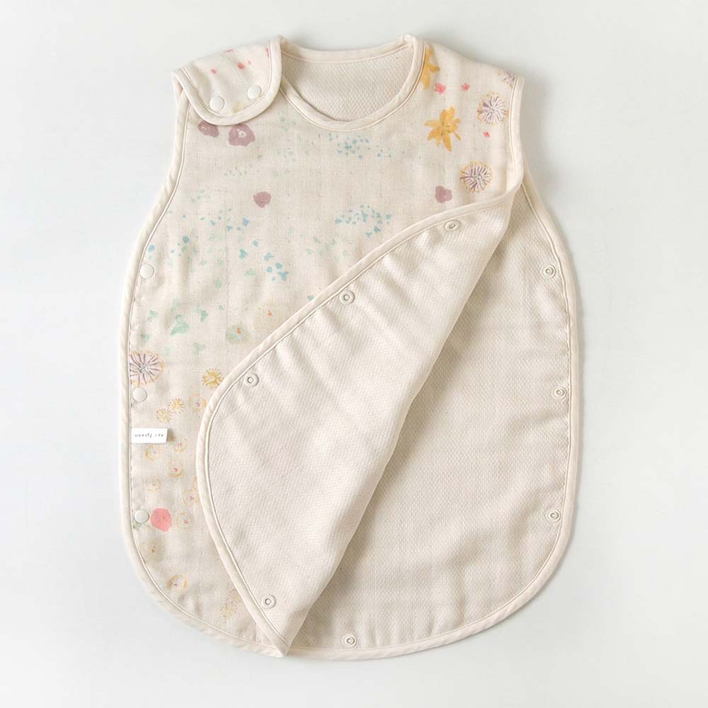 アメザイク　スリーパー　ベビーサイズ　ふくふくガーゼ(6重ガーゼ)　 / 名入れ刺繍可