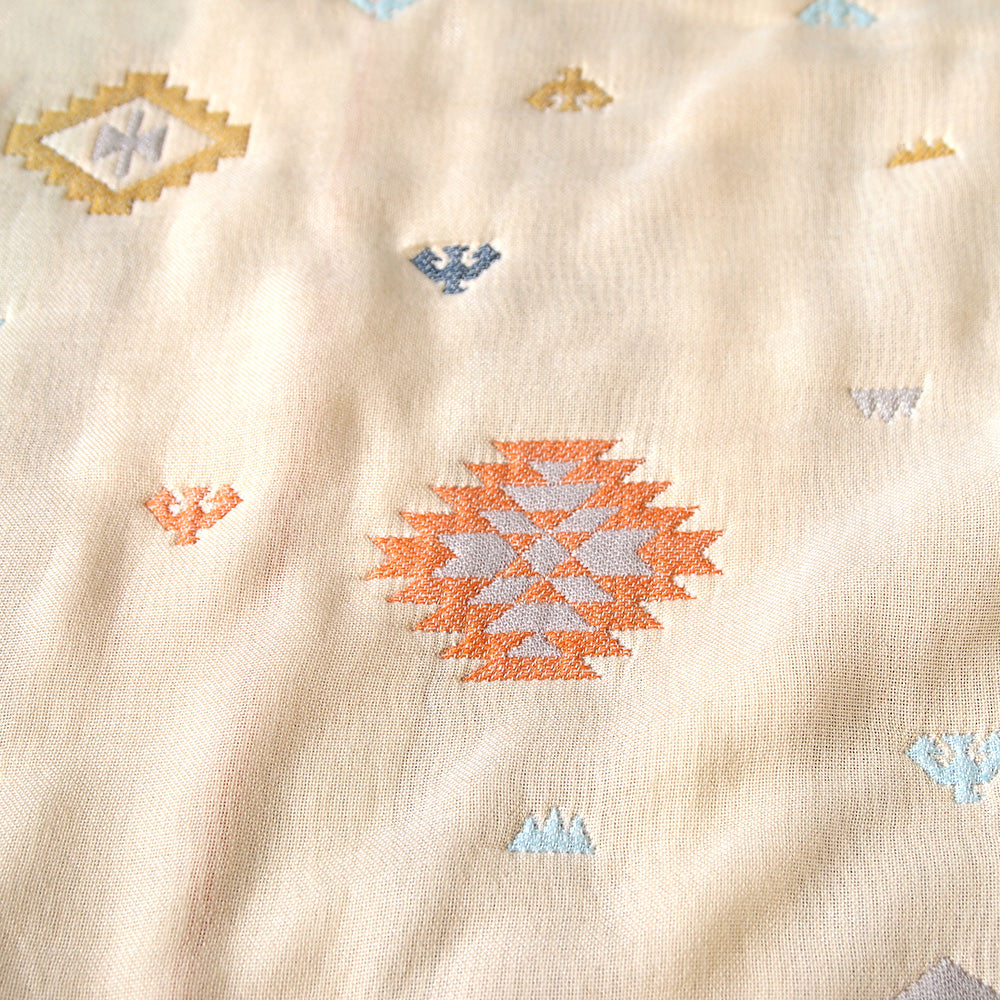 トーテム　ガーゼケット(ベビーサイズ) ふくふくガーゼ(6重ガーゼ)　 / 名入れ刺繍可