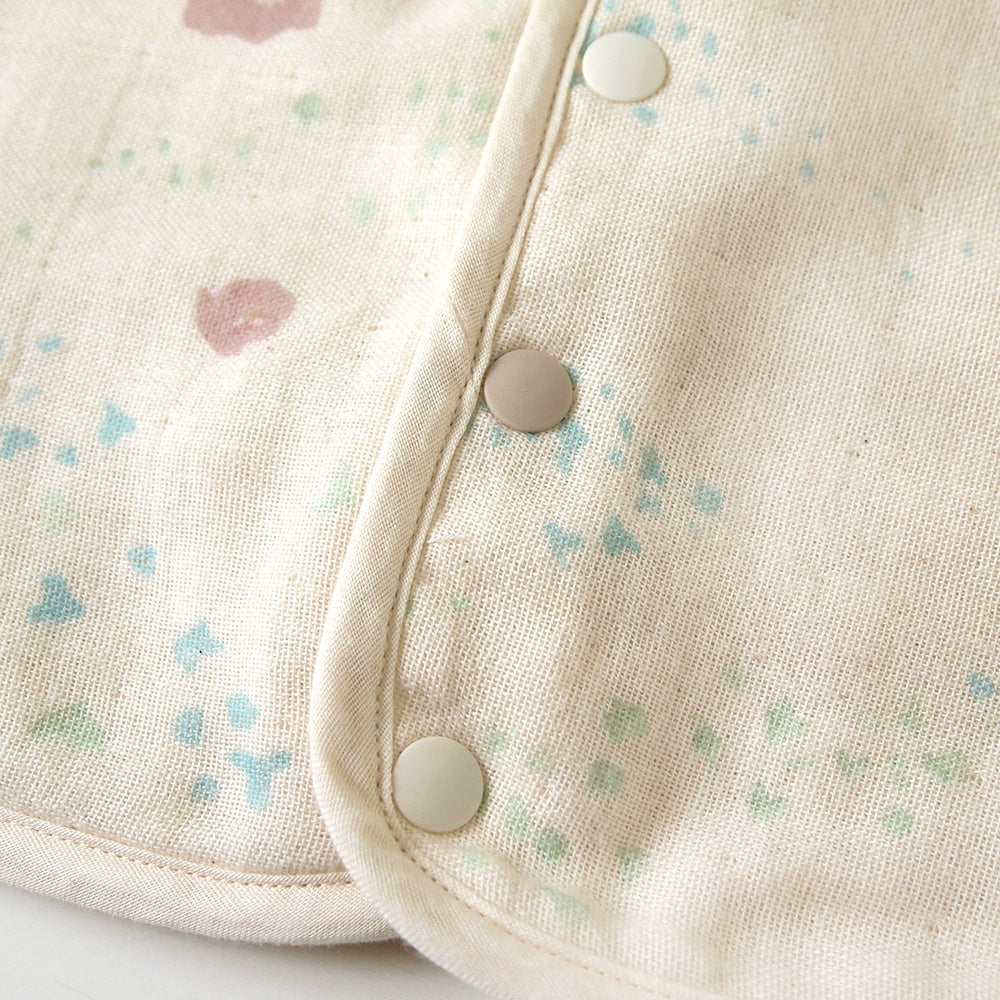 アメザイク　2wayスリーパー　袖付き　6重ガーゼ / 名入れ刺繍可