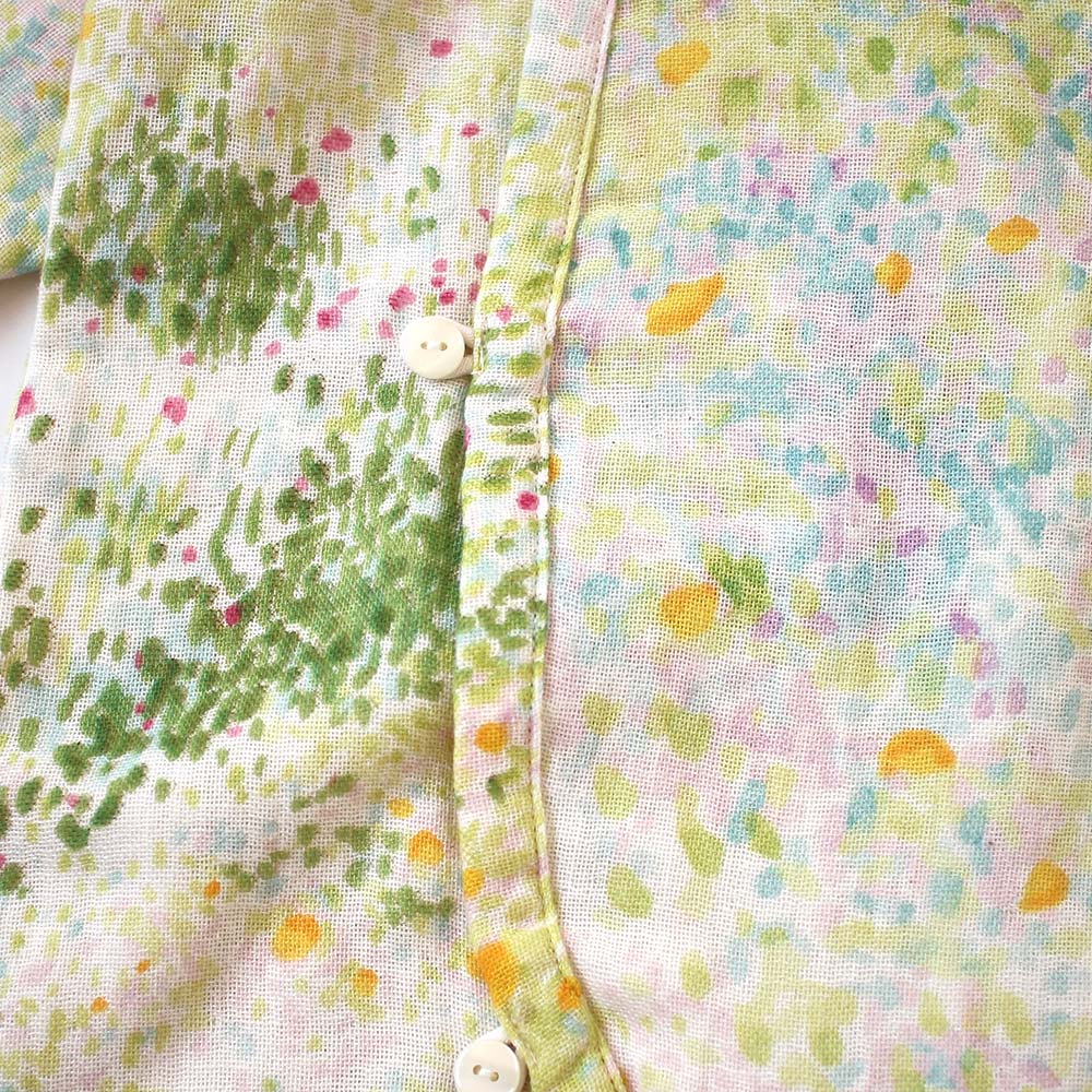 わたガーゼ　前開きロンパース　ibuki　60cm・70cm