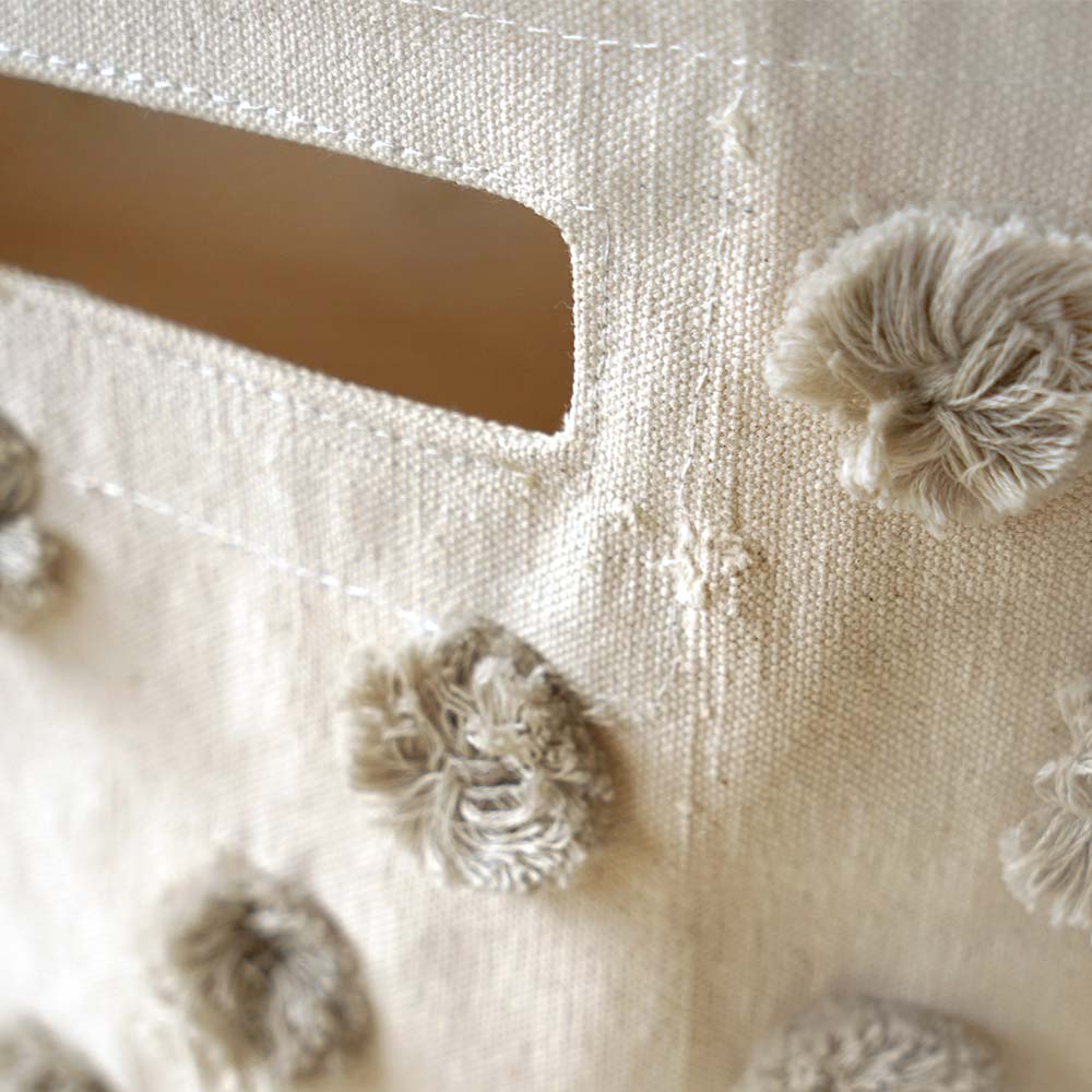 ストレージ　ビンズ　Pom Pom Gray　L