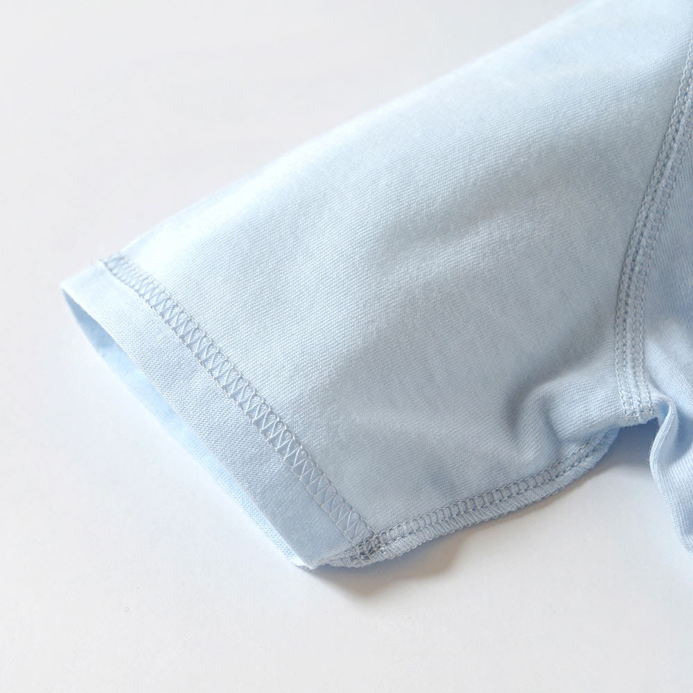 【予約】6way mini ・PATTO SATTO HADAGI 50-60cmブルーギフトセット  / 名入れ刺繍可