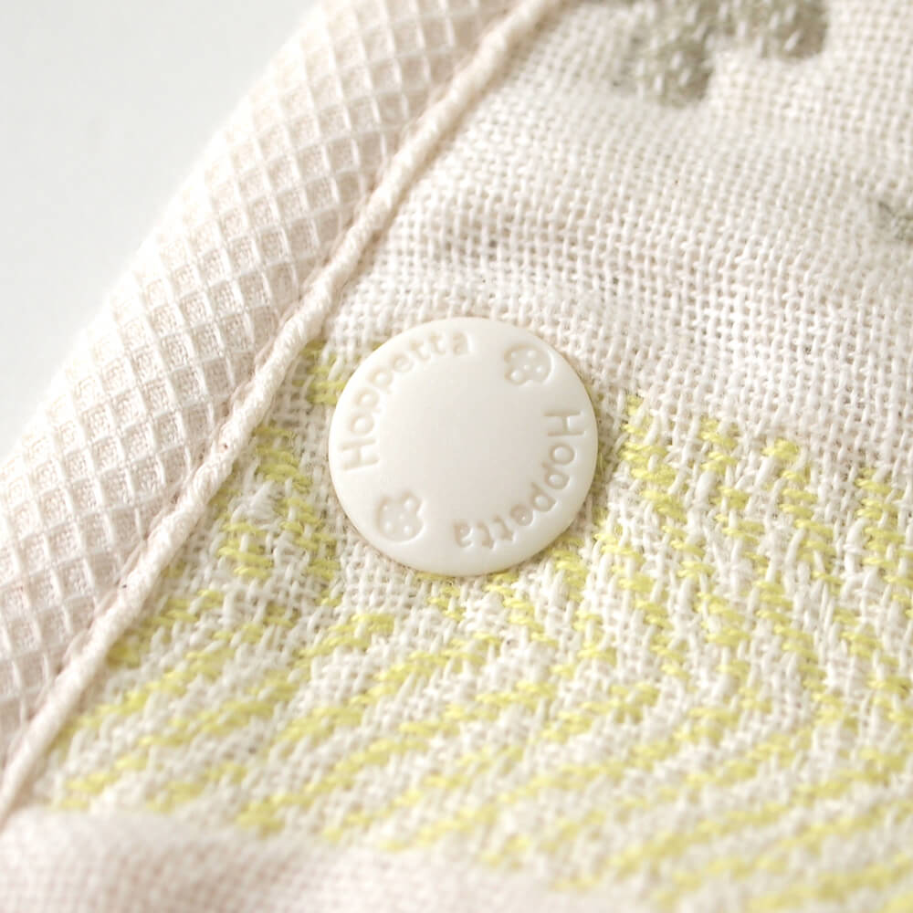 ラパンラパン　スリーパー　ベビーサイズ　ふくふくガーゼ(6重ガーゼ)　/ 名入れ刺繍可