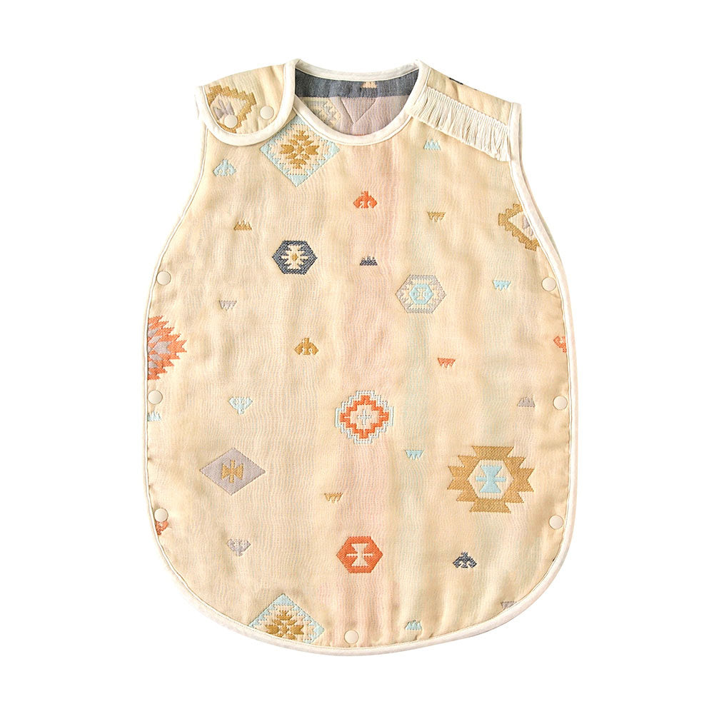トーテム　スリーパー　ベビーサイズ 　ふくふくガーゼ(6重ガーゼ)　 / 名入れ刺繍可