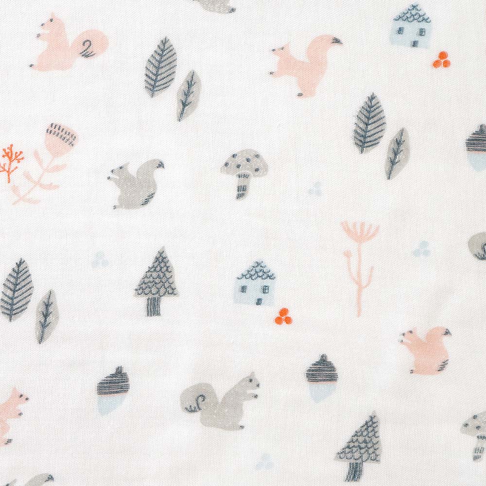 SWADDLE bamboo(スワドルバンブー)　リス　おくるみ