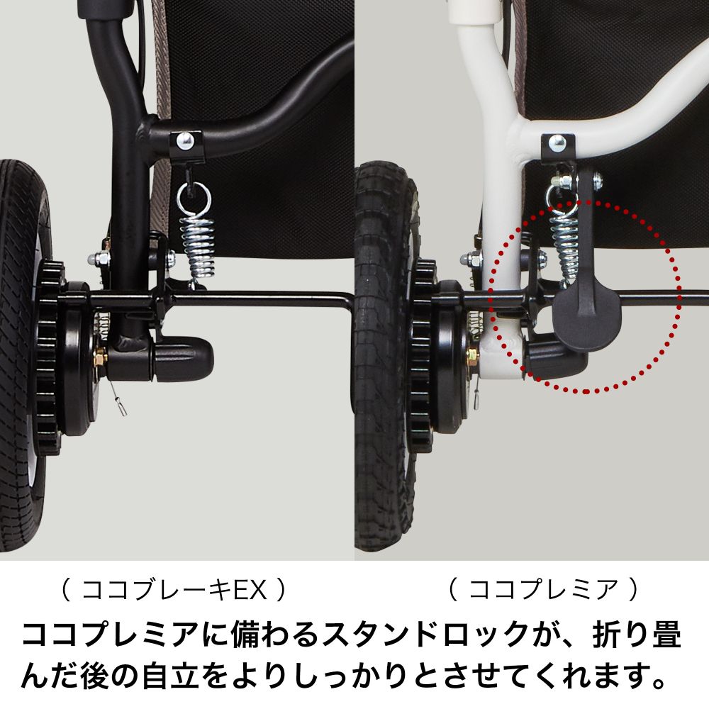 ココプレミア フロムバース MELANGE DENIM  / ベビーカー　新生児～４歳頃