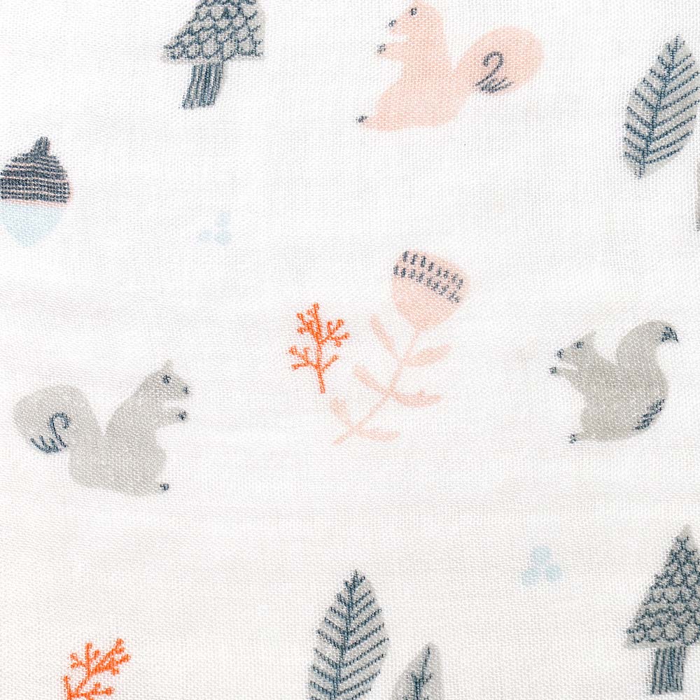SWADDLE bamboo(スワドルバンブー)　リス　おくるみ