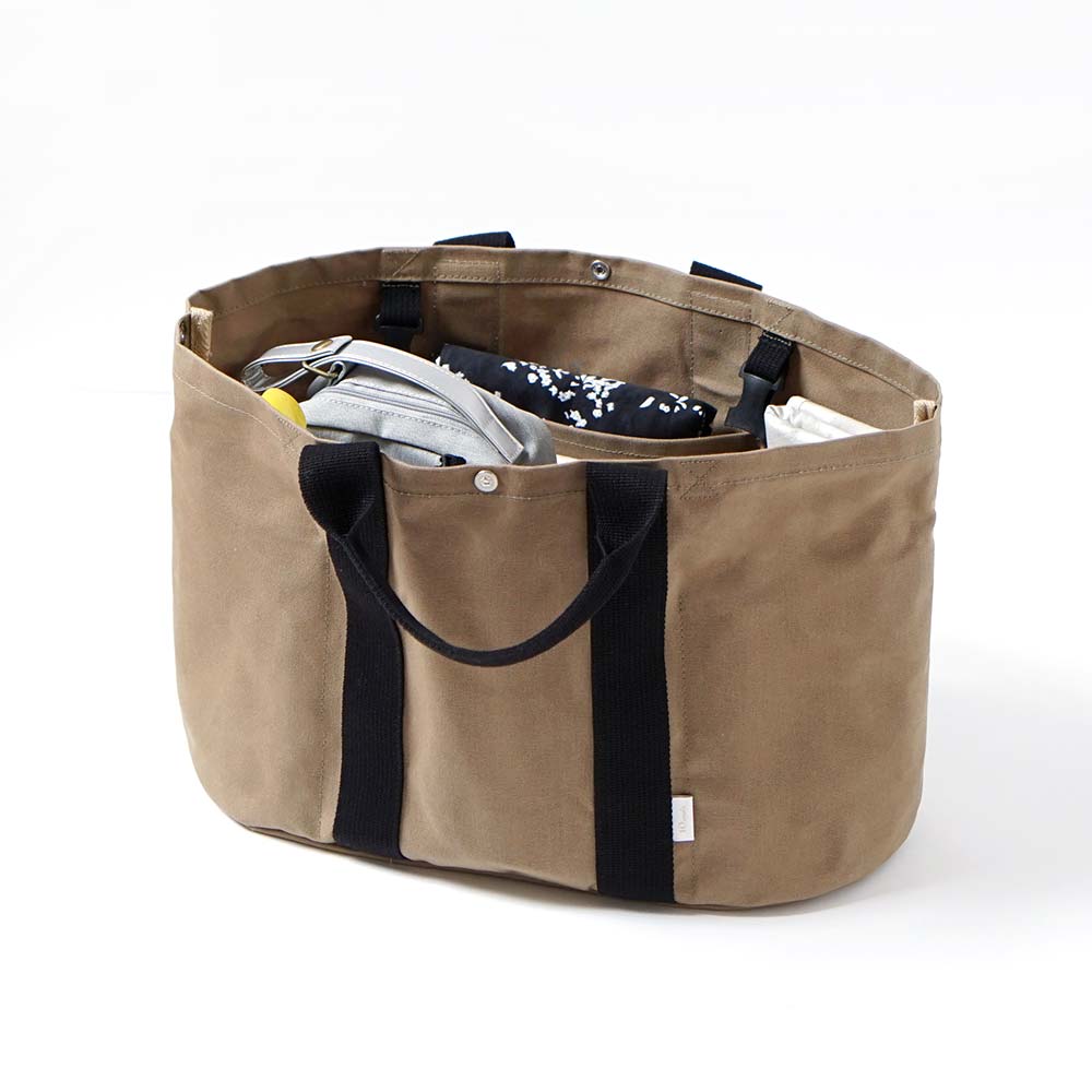 PATTO SATTO TOTE chotto tall(パッとサッとトート)　ベージュ　◆