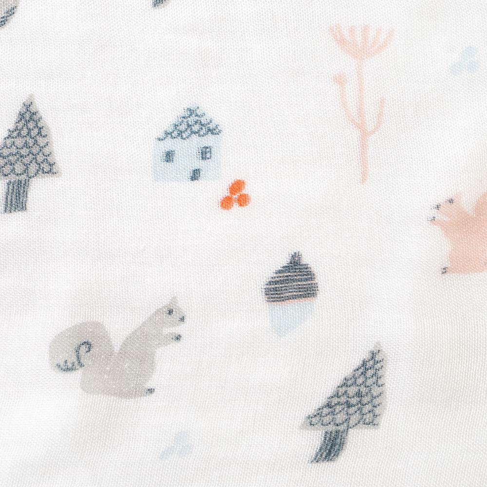 SWADDLE bamboo(スワドルバンブー)　リス　おくるみ