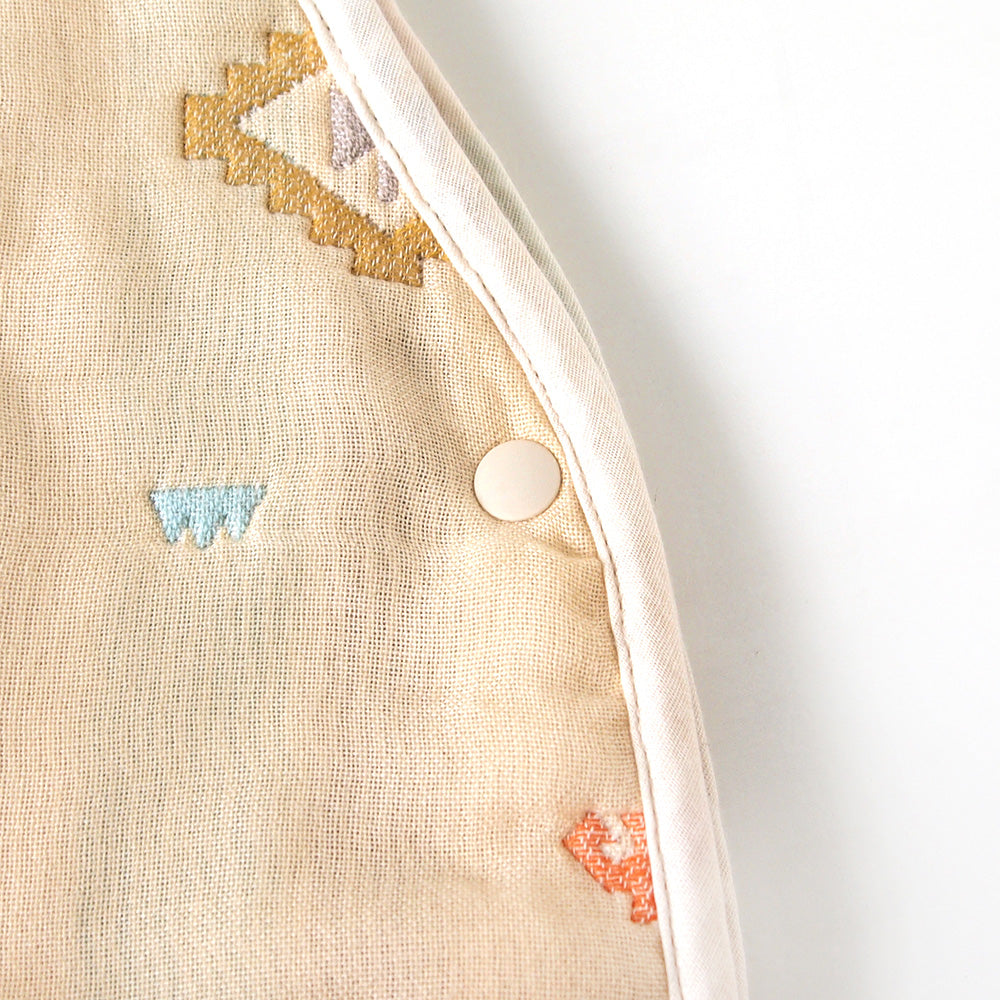 トーテム　スリーパー　トドラー・キッズサイズ　ふくふくガーゼ(6重ガーゼ)  / 名入れ刺繍可
