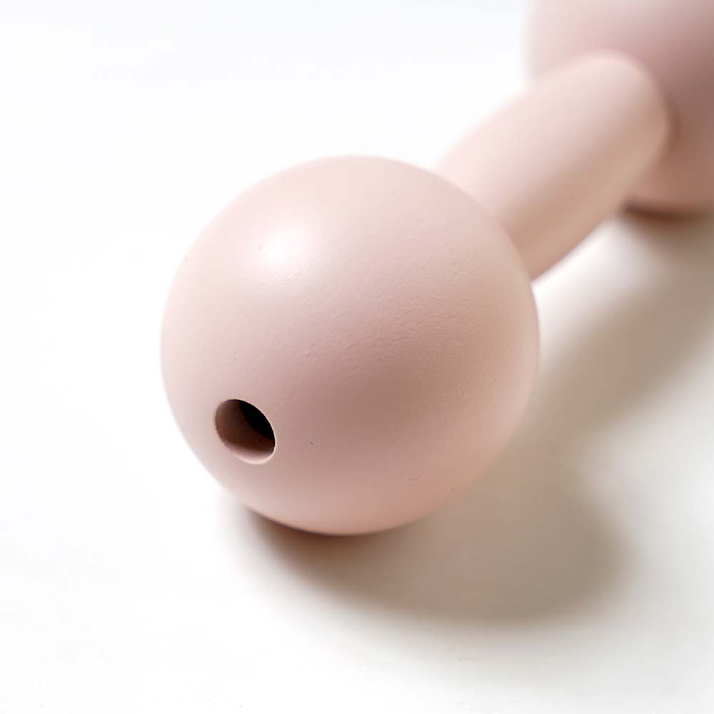 ダンベルベル 名入れチケットカード　ピンク