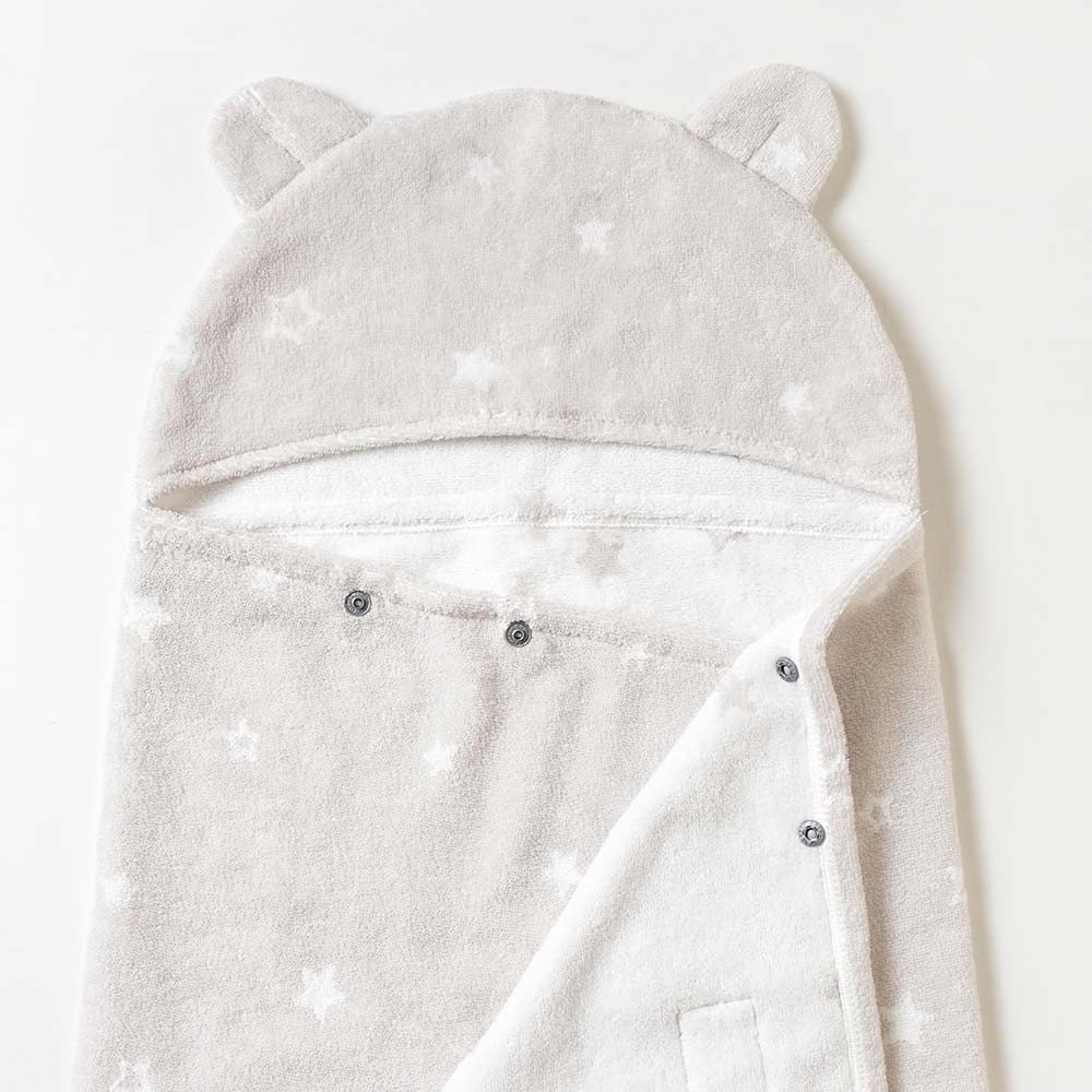 バスポンチョ / 10mois/ 名入れ刺繍可