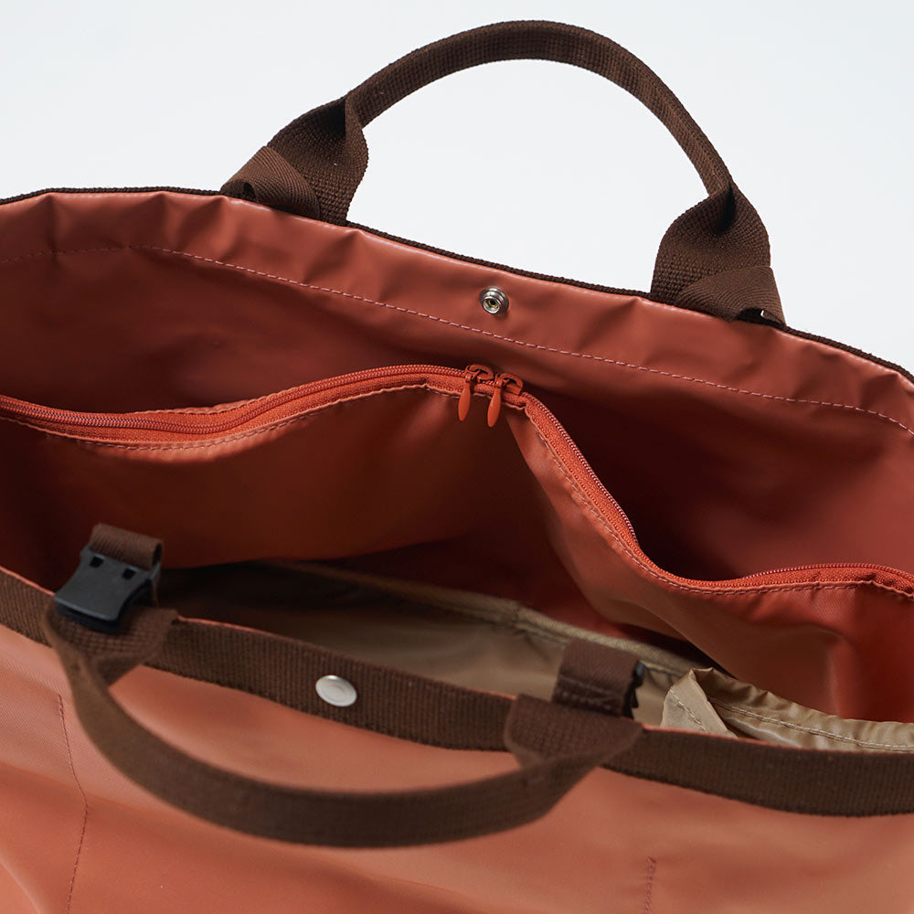 PATTO SATTO TOTE (パッとサッとトート)　N-line コーラル ◆