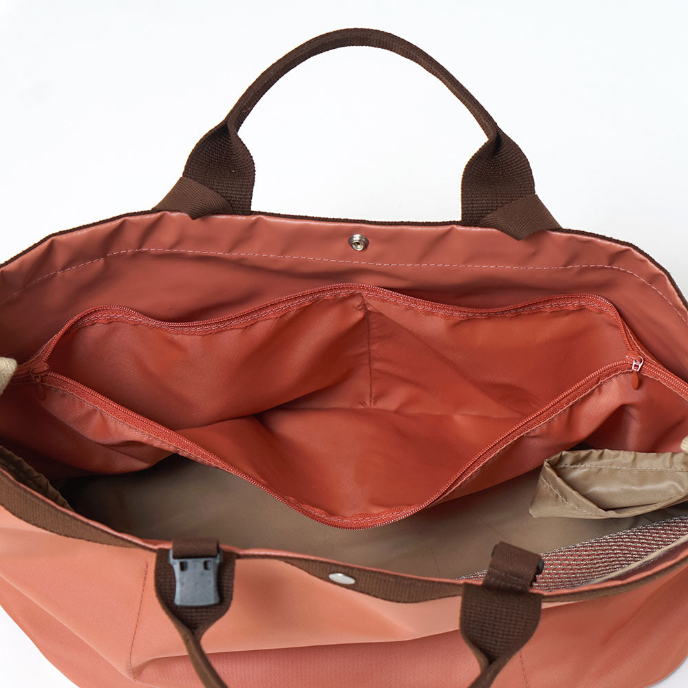 PATTO SATTO TOTE (パッとサッとトート)　N-line コーラル ◆