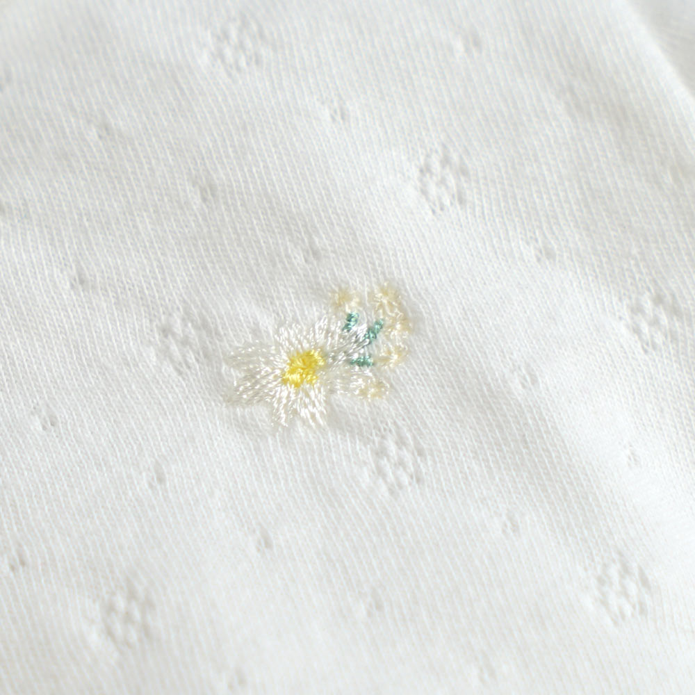 flower刺繍セレモニードレス  50-70cm / Hoppetta