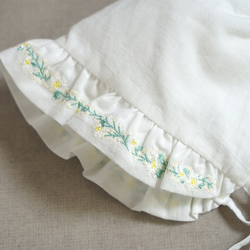 flower刺繍セレモニードレス  50-70cm / Hoppetta